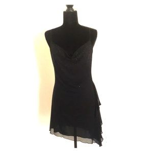 Black cocktail dress